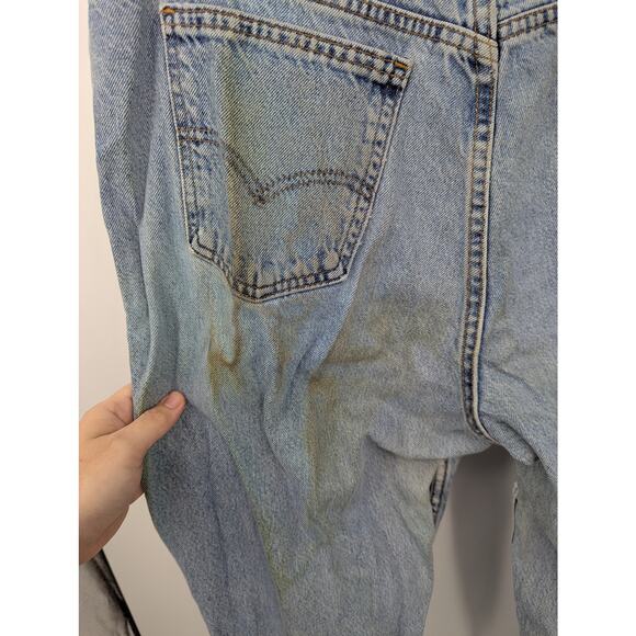 Vintage Levis 9922 Jeans Women's 20W M ORANGE TAB 40x30 Relaxed Fit Tapered Leg - Picture 9 of 9